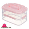2 Tier Box Storage With Handle 2 Tier Lunch Box Storage Box Fridge Container With Lid Stacktable
