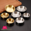 304 Stainless Steel Golden Bowl Round Deep 11Cm