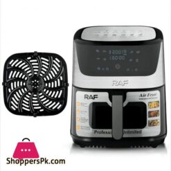 Air Fryer Oven Digital Display Touchscreen Essential Air Fryer Reduces Fat Healthier Meals Snack Raf Air Fryer R.5350 .Watts1300 8 Air Fryer Oven Digital Display Touchscreen Essential Air Fryer Reduces Fat Healthier Meals Snack Raf Air Fryer R5350 Watts1300