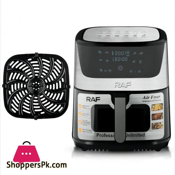 Air Fryer Oven Digital Display Touchscreen Essential Air Fryer Reduces Fat Healthier Meals Snack Raf Air Fryer R.5350 .Watts1300 5 Air Fryer Oven Digital Display Touchscreen Essential Air Fryer Reduces Fat Healthier Meals Snack Raf Air Fryer R5350 Watts1300