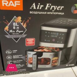 Air Fryer Oven Digital Display Touchscreen Essential Air Fryer Reduces Fat Healthier Meals Snack Raf Air Fryer R.5350 .Watts1300 9 Air Fryer Oven Digital Display Touchscreen Essential Air Fryer Reduces Fat Healthier Meals Snack Raf Air Fryer R5350 Watts1300