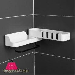 Bathroom Shelf Organizer Rotatable