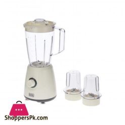 Blackdecker Bx4000 B5 Plastic Blender With Grinder Chopper Mill 400 Watt