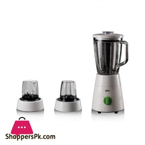 Blender 3 in 1 JB0123 with 2 Grinder Wet and Dry Power Blend Powerful Motor Imported with 1 Year Brand Warranty
