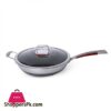 Ce1010 Stainless Steel Covered Wok Pan