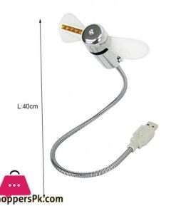 Desktop Fan Flexible 360 Degree Adjustment Luminous Pocket Fan