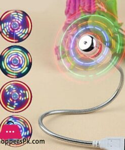 Desktop Fan Flexible 360 Degree Adjustment Luminous Pocket Fan