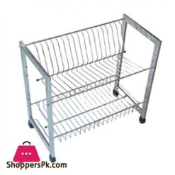 ESS9911 V Shape 2 Layer Plate Rack Stainless Steel