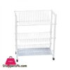 Ess9904 3 V Shape Layer Plate Rack White