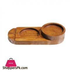 EW668020 Wooden Ash Tray Round