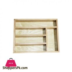 EW668017 Wooden Cutlery Rack Light Brown