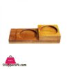 EW668021 Wooden Ash Tray Square