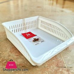 Fridge Storage Basket Retractable Storage For Fridge Space Saving Fruits Vegetables Organizer Rack Multipurpose Storage Fridge Organizer Tray Refrigerator Pull Out Drawers Large Size Fridge Baskets By Halai Traders