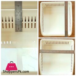 Fridge Storage Basket Retractable Storage For Fridge Space Saving Fruits Vegetables Organizer Rack Multipurpose Storage Fridge Organizer Tray Refrigerator Pull Out Drawers Large Size Fridge Baskets By Halai Traders