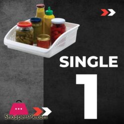 Fridge Storage Basket Retractable Storage For Fridge Space Saving Fruits Vegetables Organizer Rack Multipurpose Storage Fridge Organizer Tray Refrigerator Pull Out Drawers Large Size Fridge Baskets By Halai Traders