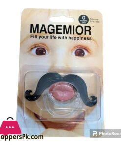 Funny Baby Pacifier Mustache Silicone Orthodontic Soother