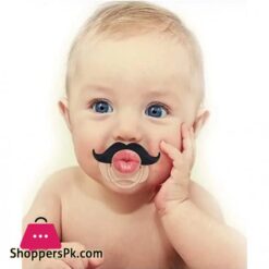 Funny Baby Pacifier Mustache Silicone Orthodontic Soother