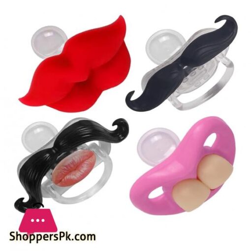 Funny Baby Pacifier Mustache Silicone Orthodontic Soother