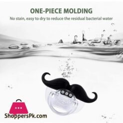 Funny Baby Pacifier Mustache Silicone Orthodontic Soother