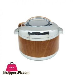887LW S Light Wood Silver Hotpot 40 Liter