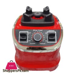 Heavy Duty 2 Cups Silver Crest Scb 919 Blender And Grinder 4500W Multifunction Blending Robot Commercial Food Fruit Juice 2 In 1 New Style
