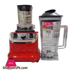 Heavy Duty 2 Cups Silver Crest Scb 919 Blender And Grinder 4500W Multifunction Blending Robot Commercial Food Fruit Juice 2 In 1 New Style