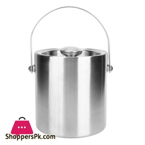 Ice Bucket Double Wall With Lid For Hotels