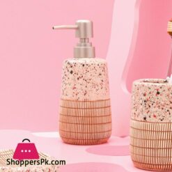 Laraine Show Bathroom Set 7 Pcs Bath Room Accessories Set Ceramic Bathroom Accessories Set