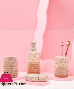 Laraine Show Bathroom Set 4 Pcs Bath Room Accessories Set 13 Laraine Show Bathroom Set 7 Pcs Bath Room Accessories Set Ceramic Bathroom Accessories Set