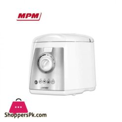 MPM Poland MFR 07 Compact Electric Deep Fryer 15 Litre Washable Non Stick Bowl Regulator up to 190C BPA 1100W 1200 15 Litres Multicolour