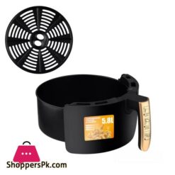 New Raf 5.8L Analog Air Fryer | R.5232 | 1500W | Multicolour 9 New Raf 58L Analog Air Fryer R5232 1500W Multicolour