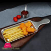 Golden Rectangular Tray Bbq Platter 43Cm