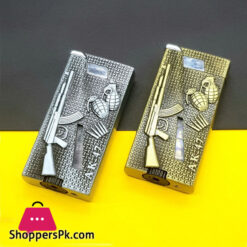 AK 47 Print Lighter Jet Flame Lighter 1 - Pcs