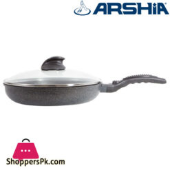 Arshia Granite Frypan with Lid 26cm - 2309