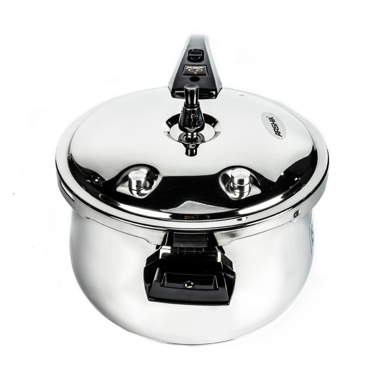 Arshia Premium Stainless Steel Pressure Cooker 28Cm With Aluminium Base