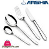 Arshia Stainless Steel Silver Cutlery Sets 50pcs TM1401S