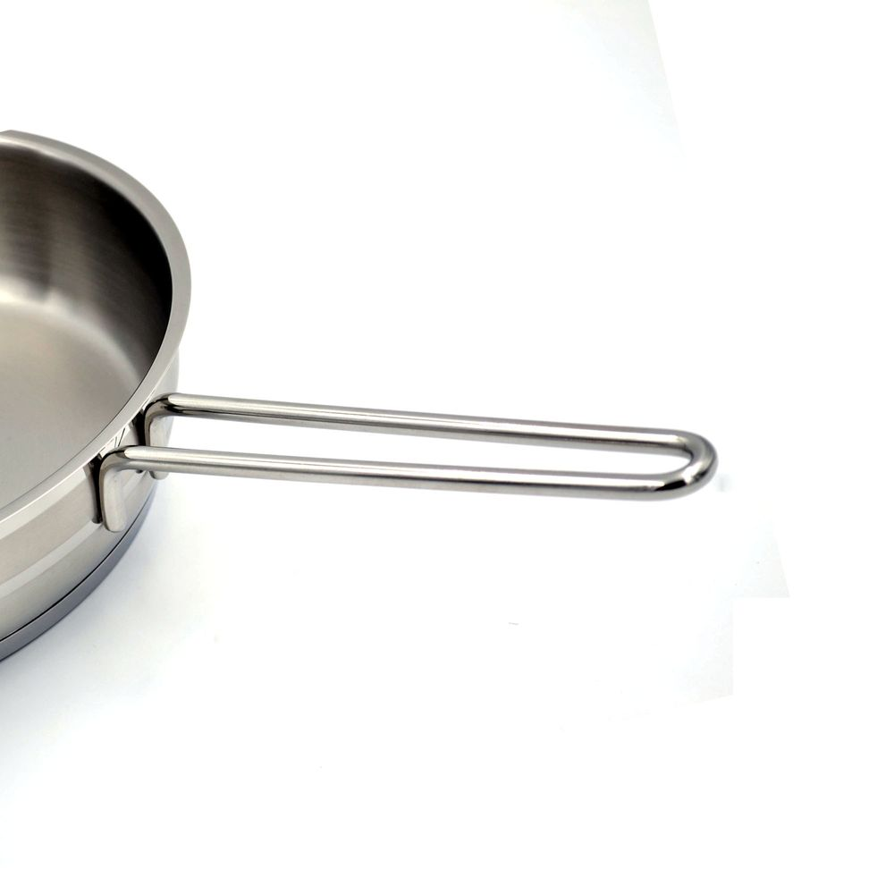 Astra Stainless Steel Frypan Without Lid 26X6.5 Cm 4.0 Liter