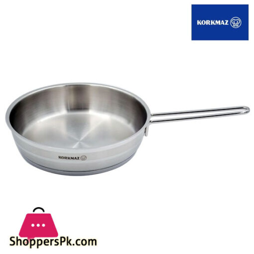 Astra Stainless steel Frypan without Lid 26x6.5 cm 4.0 liter