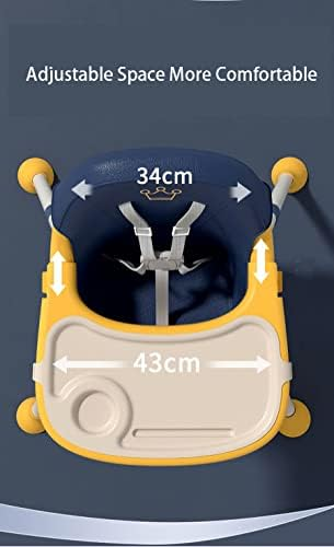 Baby High Chair For Babies And Toddlers 3 In 1 Adjustable Hight For Dinning Rest Chair And Playing Toys