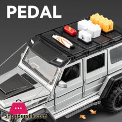 Benz G550 Adventure 4X 4² Children'S Car With Tools Alloy Model Car Cast Sound And Lights Toy Car 1:24