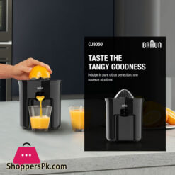 Braun CitrusQuick 3 CJ-3050 Black