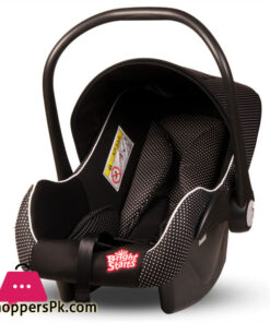 Brightstarts Carry Cot & Car Seat 0-18 Months – BS 02 – Black Polka Dot