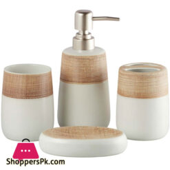 Ceramic Bathroom Accessories Set Of 4 Bath Set 5 Ceramic Bathroom Accessories Set Of 4 Bath Set