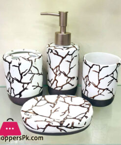 Ceramic Bathroom Set 4 Pieces