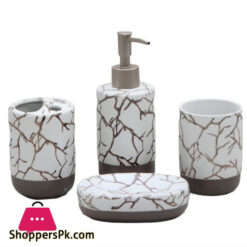 Ceramic Bathroom Set 4 Pieces