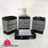 Ceramic Bathroom Set 4 Pieces