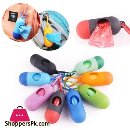 Disopsable Baby Diapers Bag Box Kit Portable Baby Diapers Platics Bags Pet Waste Bag Dispenser Pill Shaped Rubbish Bags Garbage Bag Removable Box Nappy Bag with Rope hooks