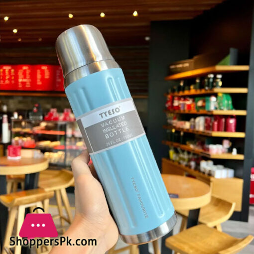 Double Wall Water Bottle Stainless Steel Flask Sports Bottle with Lid 750ML
