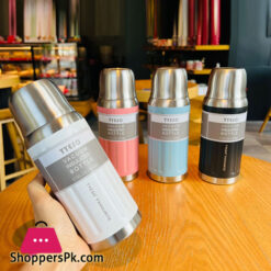 Double Wall Water Bottle Stainless Steel Flask Sports Bottle with Lid 500ML