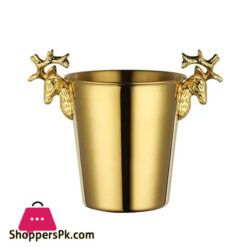 Elegant Deer Head Ice Wine Bucket Wine Champagne Barrel Bar Banquet - 5Liter